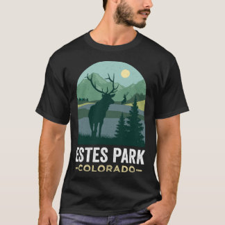 Estes Park TShirt Elks Retro  Estes Park Co