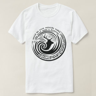 Estes wind lichte gekleurde shirt