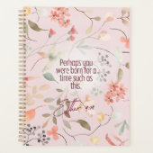 Esther 4:14 Bible chrétienne Verse Art (Devant)