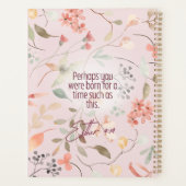 Esther 4:14 Bible chrétienne Verse Art (Dos)