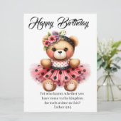Esther 4:14 Birthday Card Kaart (Staand voorkant)