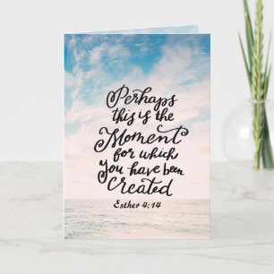Esther 4:14 Moment waarvoor u werd Creëer Kaart