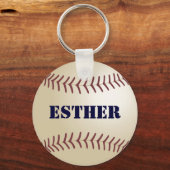Esther Baseball Keychain (Voorkant)