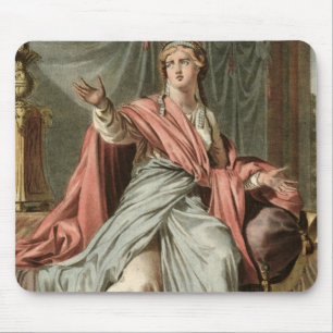 Esther, kostuum voor "Esther" van Jean Racine, uit Muismat