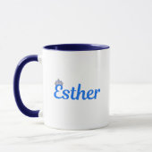 Esther Nom juif Mug (Gauche)