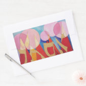 Esther Rechthoekige Sticker (Envelop)