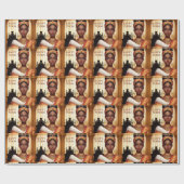 Esther Red Purim Wrapping Paper Cadeaupapier (Vlak)