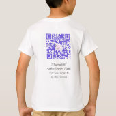 Esther's Mirakel Kinderen T-Shirt - Go Grey in mei (Achterkant)