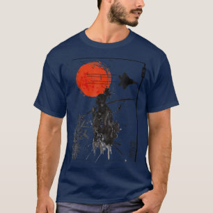 esthethetisch Japan Samurai Korean Vaporwave Cloth T-shirt