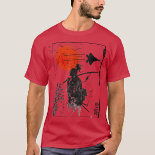 esthethetisch Japan Samurai Korean Vaporwave Cloth T-shirt