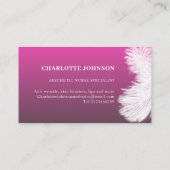 esthetica Huidroze doezelaar Visitekaartje (Achterkant)