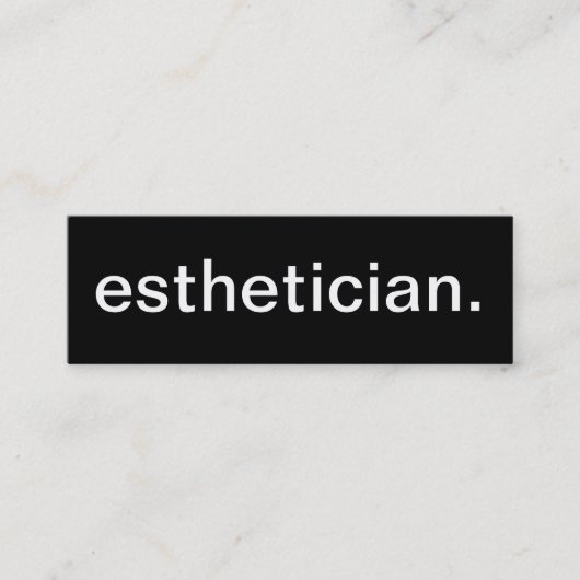Estheticiaans Visitekaartje (Voorkant)