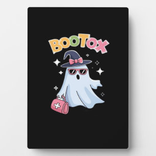 Esthetician Botox Halloween esthetische verpleegku Fotoplaat