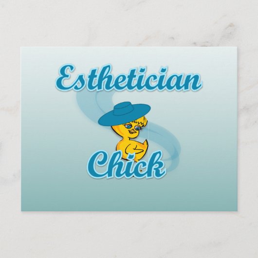 Esthetician Chick #3 Briefkaart (Voorkant)