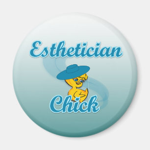 Esthetician Chick #3 Magneet