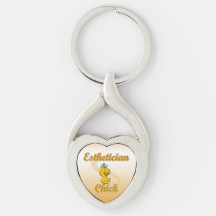 Esthetician Chick Sleutelhanger