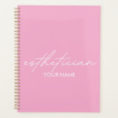 Esthetician Notebook - Personalized Gift Planner (Voorkant)