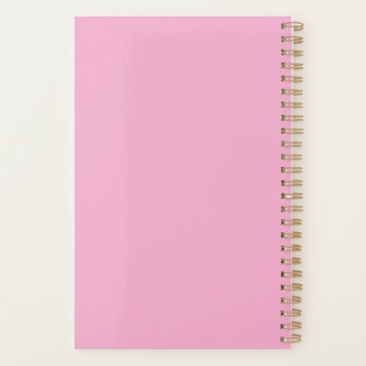 Esthetician Notebook - Personalized Gift Planner (Achterkant)