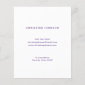 esthetician valrainbow cocontter glitter flyer (Achterkant)