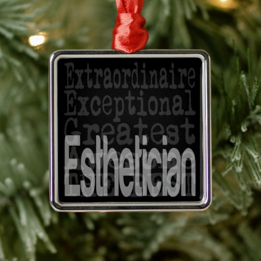 Estheticien Extraordinaire Metaal Ornament (Boom)