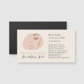 Esthéticienne en Soins Visage Magnet de Beauté (Devant / Derrière)