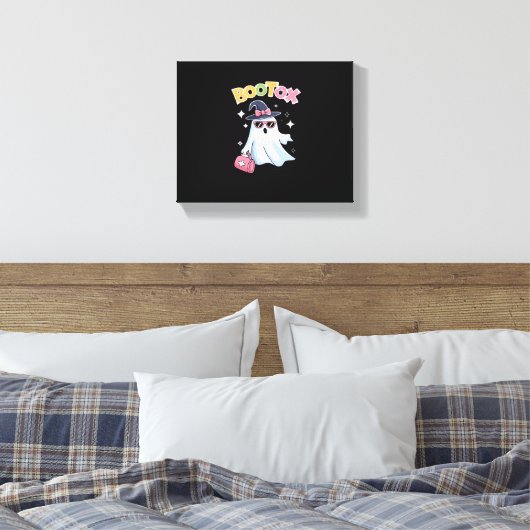 Estheticus Botox Halloween Esthetische Verpleegste Canvas Afdruk (Insitu (Slaapkamer))