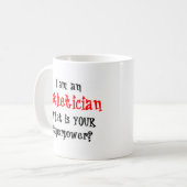 estheticus koffiemok (Voorkant links)