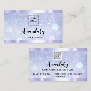 Estheticus Lash Nails Hair QR Code BlueFrame Visitekaartje