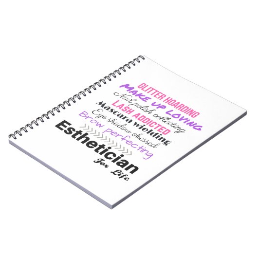 Estheticus voor het leven notitieboek (Linkerzijde)