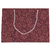 esthetiek over bloemenprint groot cadeauzakje (Voorkant)