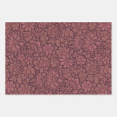  esthetiek over bloemenprint inpakpapier vel (Voorkant)