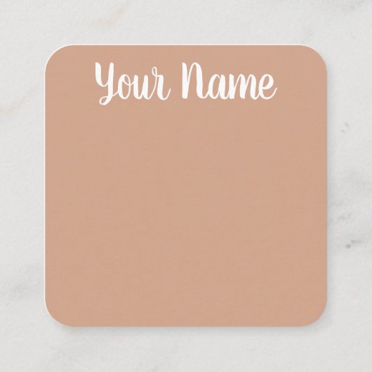 Esthétique | Boho | Floral séché | Carte de visite (Dos)