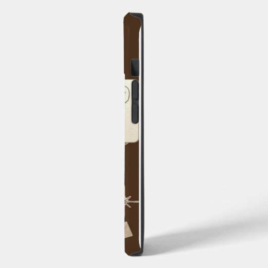 esthétique, étui téléphonique vintage (Verso / Gauche)