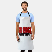 Esthetisch BBQ Master Design voor Grill Masters Schort (Gedragen)