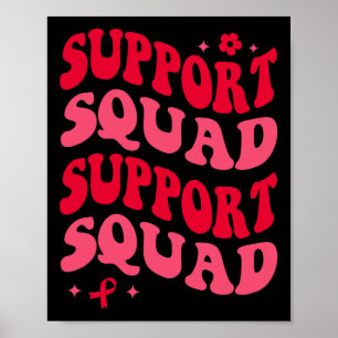 Esthetisch bloedkanker bewustzijn steunteam mat poster