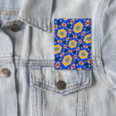 esthetisch bloemmotief button (Insitu)
