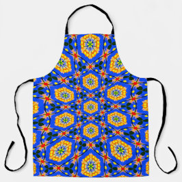 esthetisch bloemmotief schort