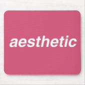 esthetisch computerkussen muismat (Voorkant)