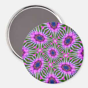 Esthetisch daisy-patroon magneet