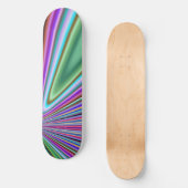 Esthetisch kleurrijk behang skateboard (Voorkant)