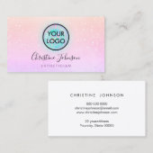 esthetisch logo-ontwerp visitekaartje (Voorkant / Achterkant)