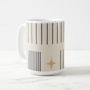 Esthetisch minimaal ontwerp koffiemok