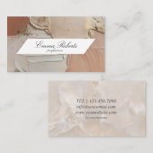  esthetisch minimalistisch visitekaartje (Voorkant / Achterkant)