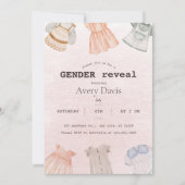 Esthetisch neutraal geslacht onthullen Baby shower Kaart (Voorkant)