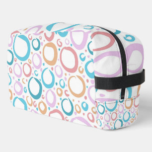 Esthetisch Pastel Cirkels Patroon Abstracte Bel Toilettasje