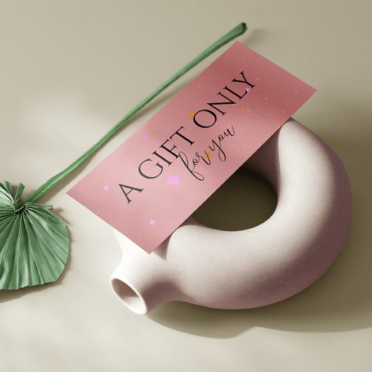 Esthetisch Roos Gouden Certificaat Gift Kaart