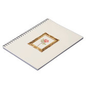 Esthetisch Roos Lijst spiraal Notitieboek (Linkerzijde)