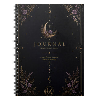 Esthetisch spiraalnotitieboek/dagboek notitieboek