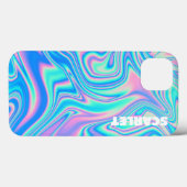 Esthetisch telefoonhoesje, holografisch Case-Mate iPhone case (Achterkant (horizontaal))
