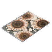 Esthetisch Zonnebloem Notitieboek (Linkerzijde)
